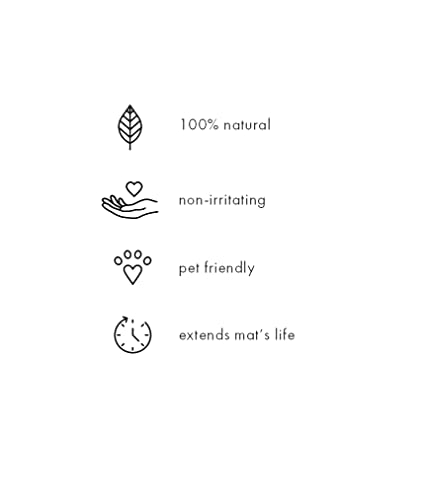 Manduka Yoga Mat Wash and Refresh, 100% Natural Essential Oils, Life Extension, Non-irritating, Pet Friendly, Gingergrass, 8oz - Image 2