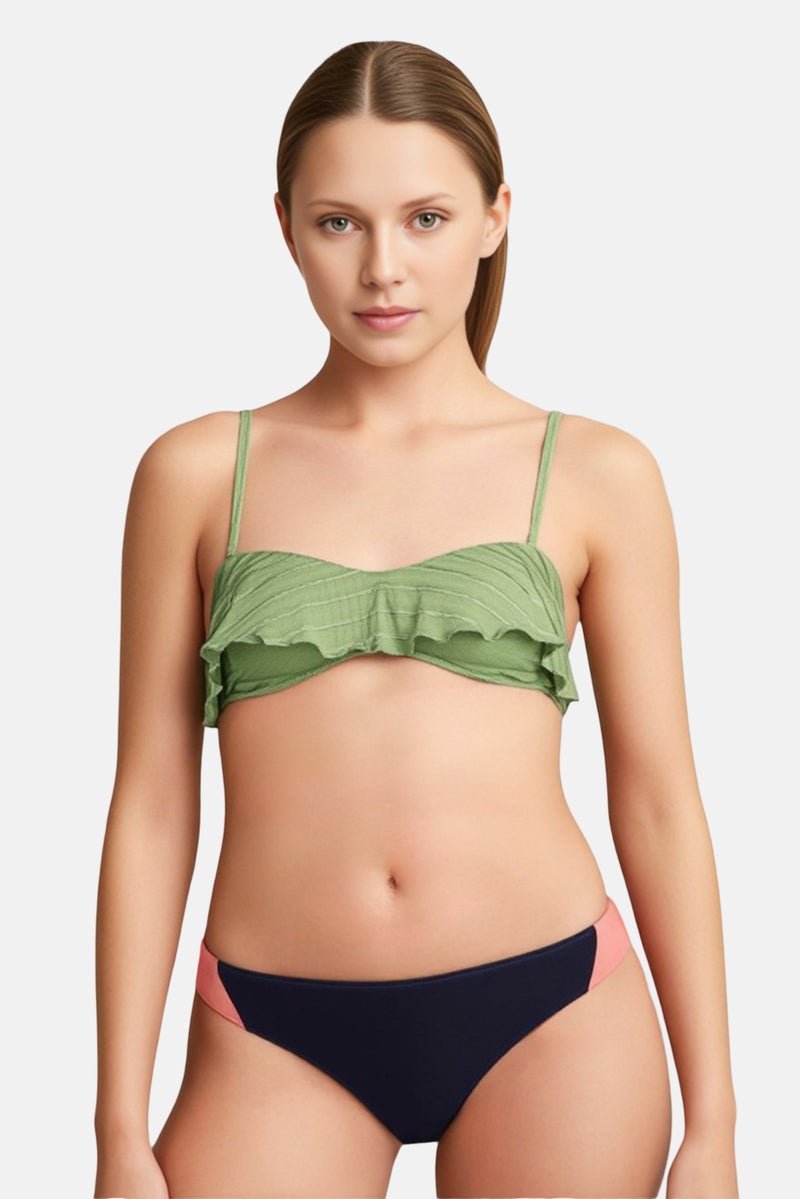 RIP CURL بيكيني سفلي ملون للنساء، متعدد الألوان - Image 1