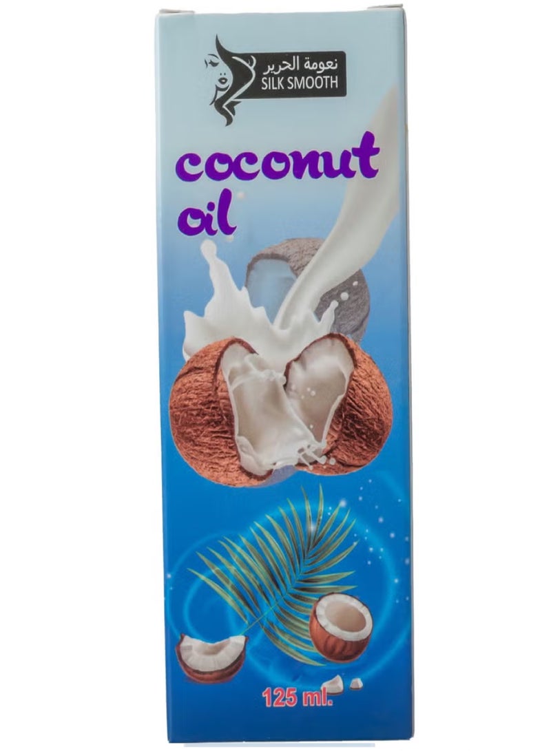 SILK SMOOTH Coconut oil for skin and hair 125 ml - Image 1