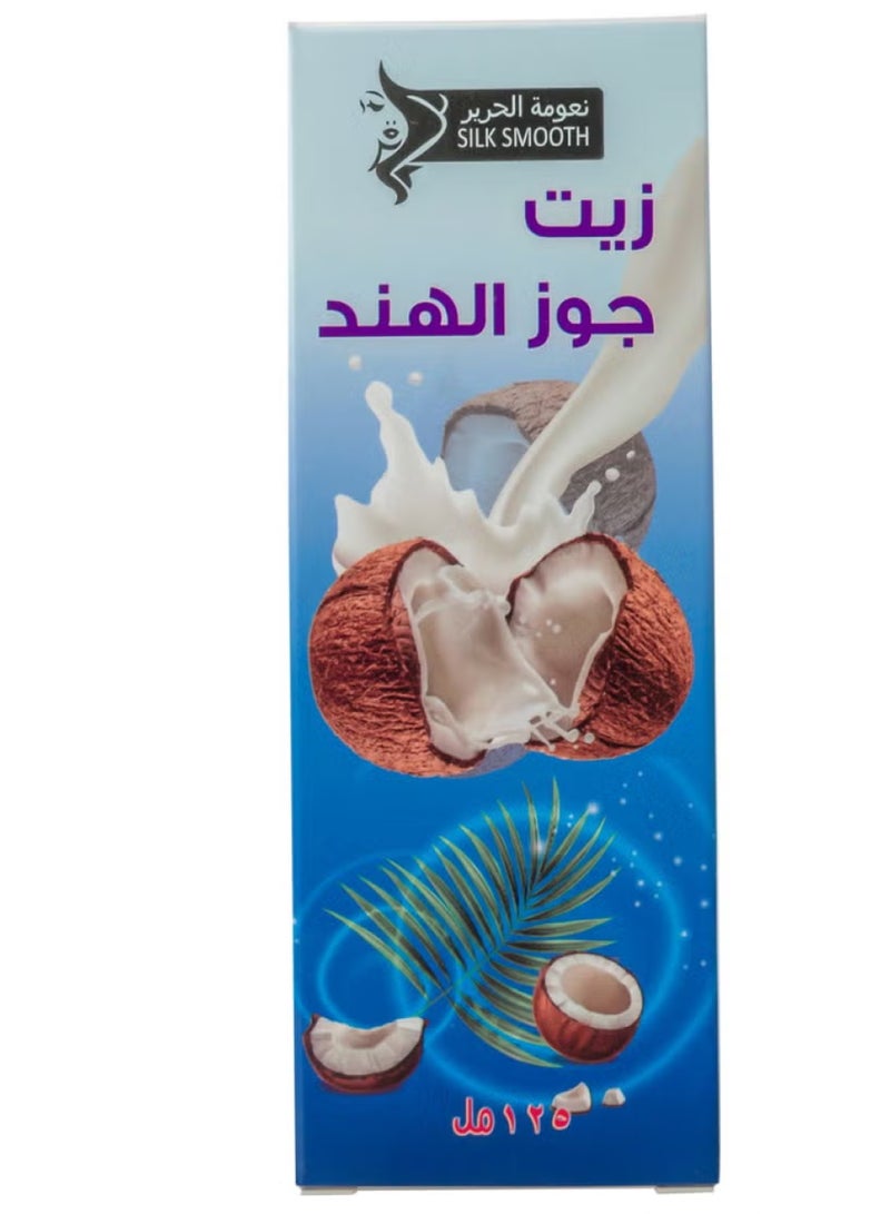 SILK SMOOTH Coconut oil for skin and hair 125 ml - Image 2
