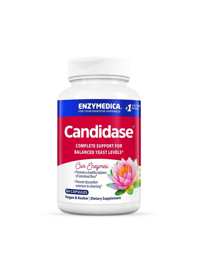 ENZYMEDICA - Enzymedica, Candidase, Digestive Enzymes for Gentle Cleansing Support, Gut Health & Digestion, 84 Count - Image 1