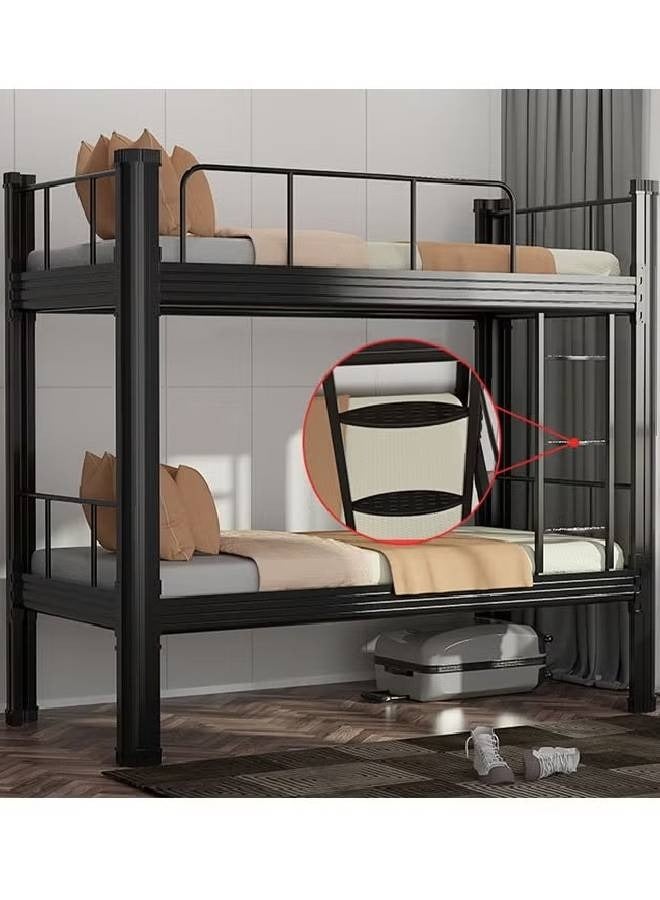 كلناميان سرير بطابقين مزدوج – إطار معدني متين، تصميم موفر للمساحة  - Image 2