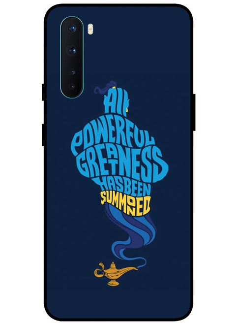 Protective Case Cover For OnePlus Nord Smart Series Printed Protective Case Cover for OnePlus Nord All Powerful Greatness Has been Summonder
