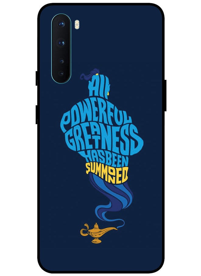 EYE CATCH - Protective Case Cover For OnePlus Nord Smart Series Printed Protective Case Cover for OnePlus Nord All Powerful Greatness Has been Summonder - Image 1