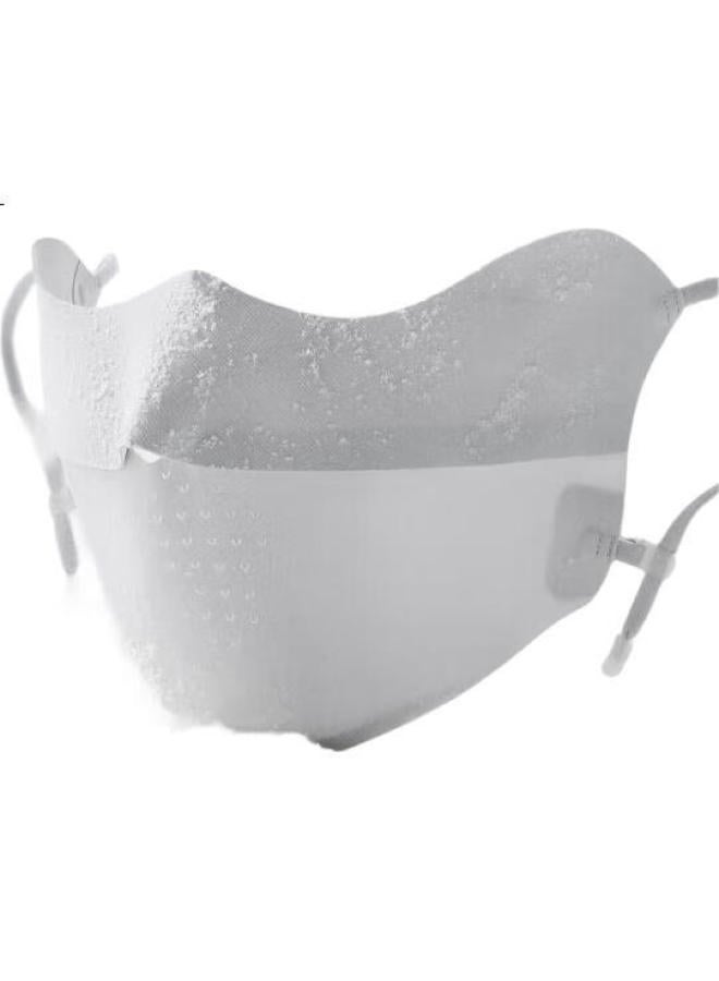 Beneunder Sunscreen Mask Cycling Mask Women High Beauty Value Lightweight Invisible Sunscreen Face Mask Face Bikini Blue Grey - Image 1