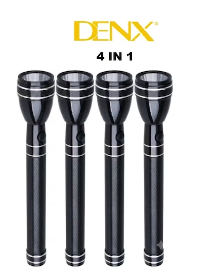 Dinex DENX DX2363 Rechargeable LED Flashlight 5W | Up to 6 Hours Runtime | Portable Aluminum - Image 3