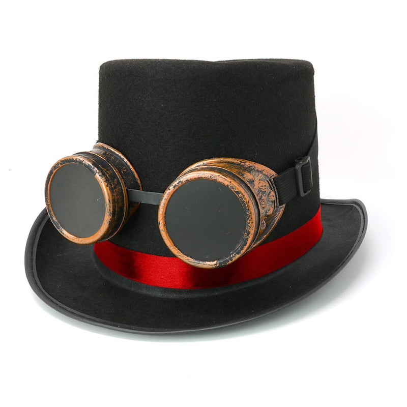 Skeleteen نظارات سكيليتين ستيمبانك - إكسسوارات أزياء - نظارات لحام سايبر فيكتوري - قطعة واحدة - Image 4