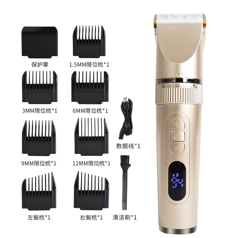 Source Manufacturers Electric Hair Clipper Set Usb Charging Clippers Home Shaving Hair Clippers Waterproof Home - Image 1
