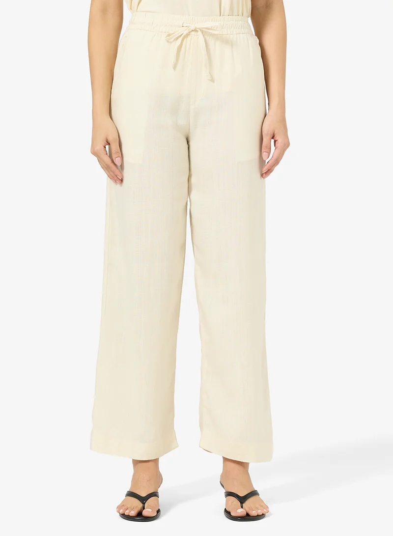 ريبلز مع نمشي Ladies Wide-Leg Pant