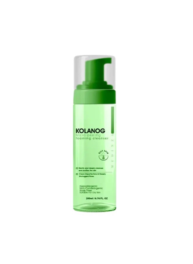 Kolanog Micro Peeling Foaming Cleanser 150ml  - Image 1