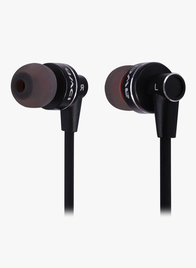 NIBEMINENT Bluetooth In-Ear Headphones With Mic Black - Image 2