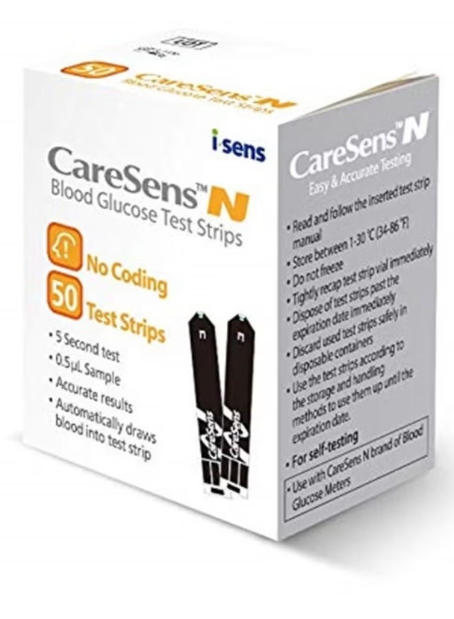 N Glucose Strips (50 strips)