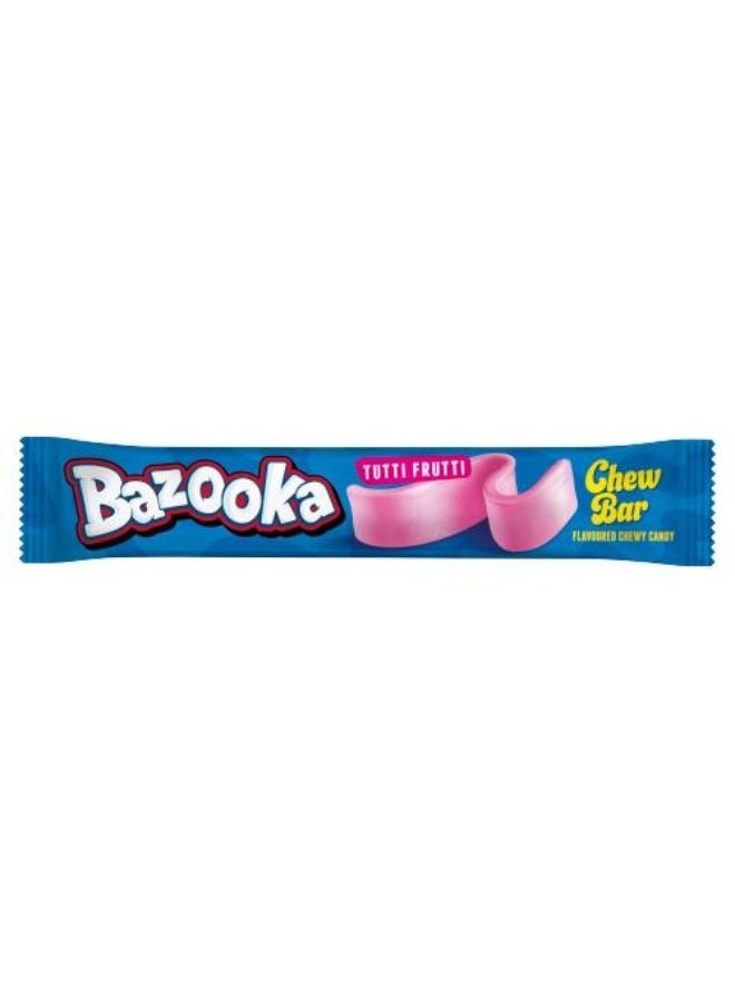 Bazooka Raspberry Tutti Frutti Candy Bar 14g