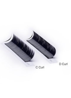 EYEMEI H Extension 0.15 C Curl 14Mm Tray Mink Eyelash Extensions Individual Lashes Classic Faux Mink Eyelash Extension Supplies For Professional Salon Eyelashes By Eyemei (C-0.15-14Mm)  - Image 2