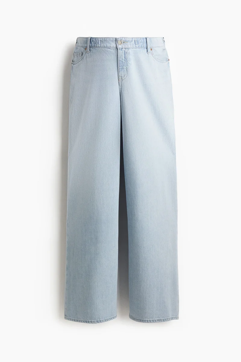 H&M  MAMA Wide Low Jeans for Women | Best Price UAE