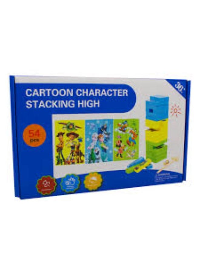 Cartoon Characters Stacking High 