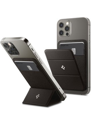 Smart Fold (MagFit) Magnetic Wallet Card Holder MagSafe with Kickstand Compatible with iPhone 16 15 14 13 and iPhone 12 models - Gunmetal - pzsku/ZC931F2F966C4BC0F85F5Z/45/_/1637070849/4c5d3ea5-0c5f-4816-bd3d-68419fd9d977