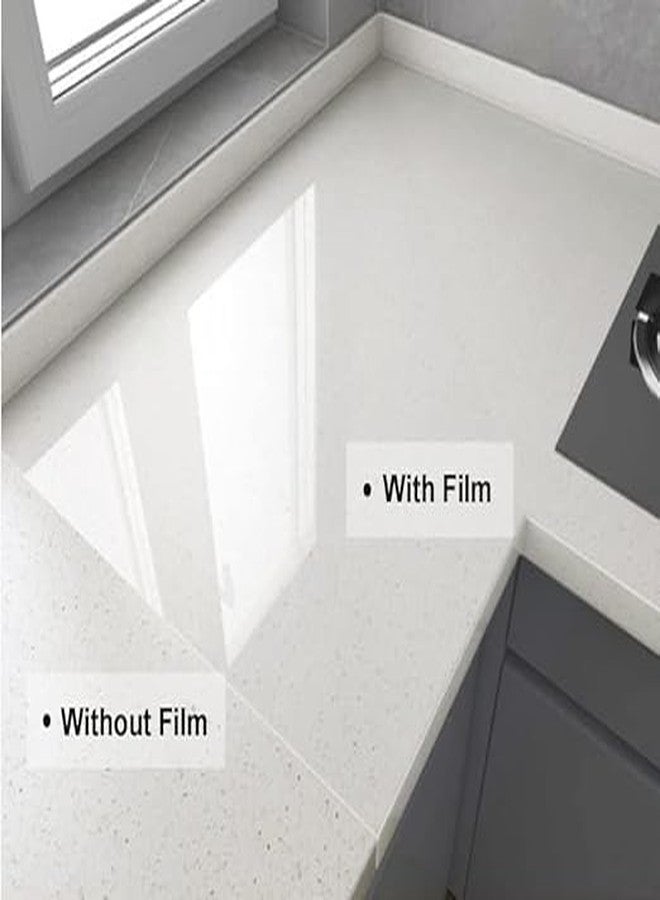 AMAZBIRD Clear Contact Paper Shelf and Drawer Liner Clear Glossy Self-Adhesive Film Cover Removable Protective Film for Shelves Kitchen Cabinets (11 x 40 Inch) - Image 2