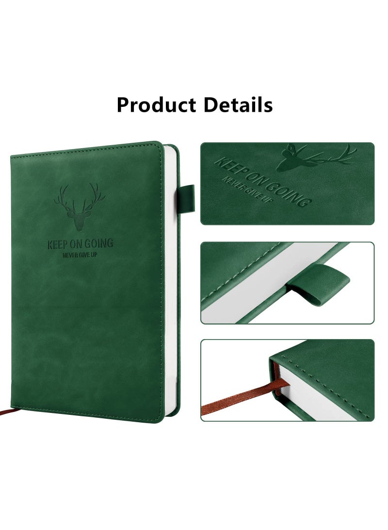 Notebook A5, Journal A5 Notebook Notepad Note book, 360 Pages Hardcover Journal Notebooks with Pen Loop for Office School Home Business Writing u0026 Note Taking - Image 3