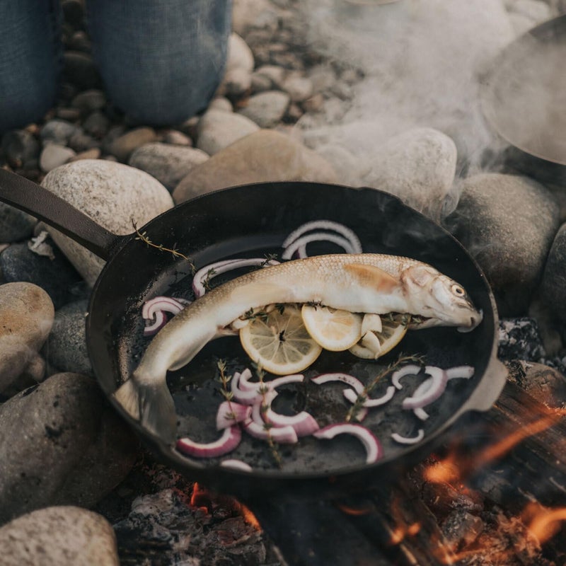 Barebones 12" All-in-One Cast Iron Skillet - Image 4