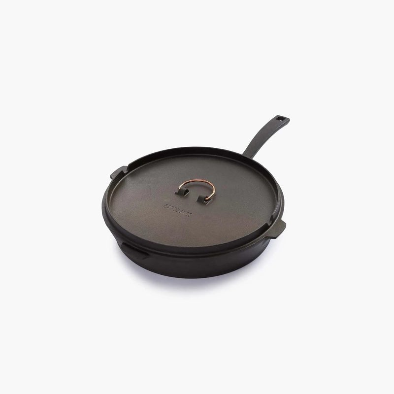 Barebones 12" All-in-One Cast Iron Skillet - Image 2