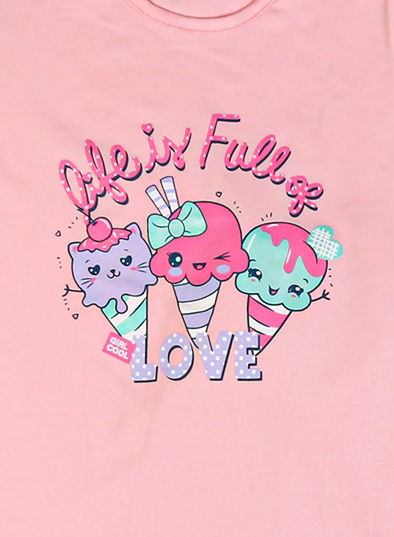 زيركون بيجامة بناتي صيفي - Image 2