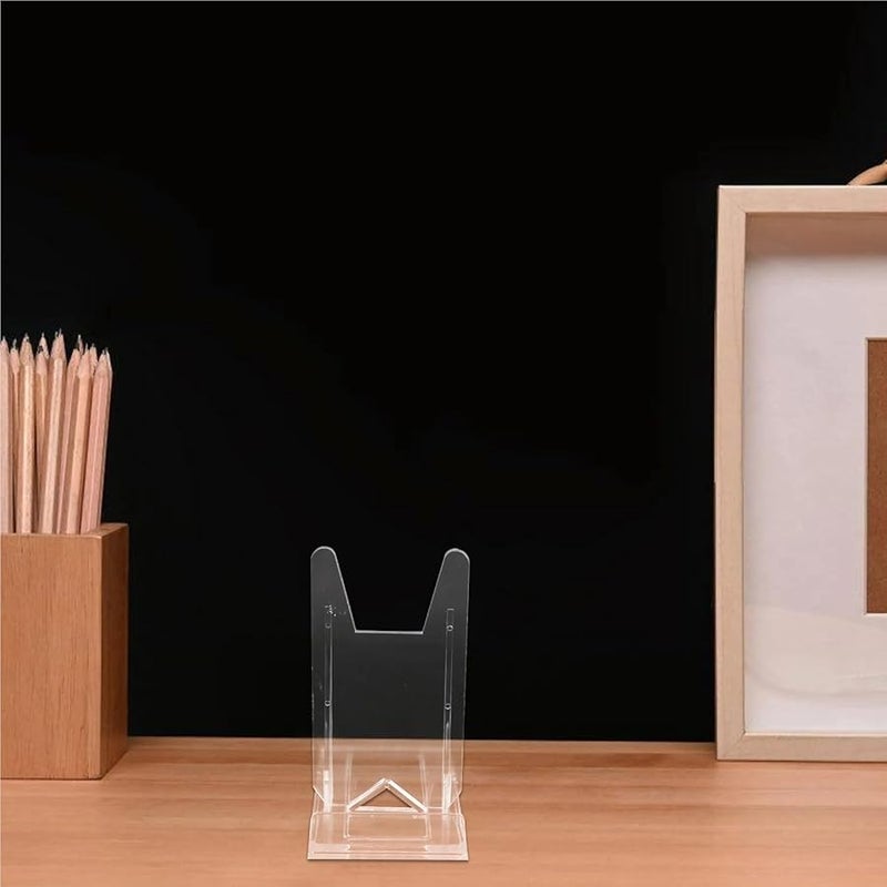 حامل عرض أكريليك 20 قطعة رف رف واضح للكتب الصور الألبومات الهواتف الأجهزة اللوحية - Image 3