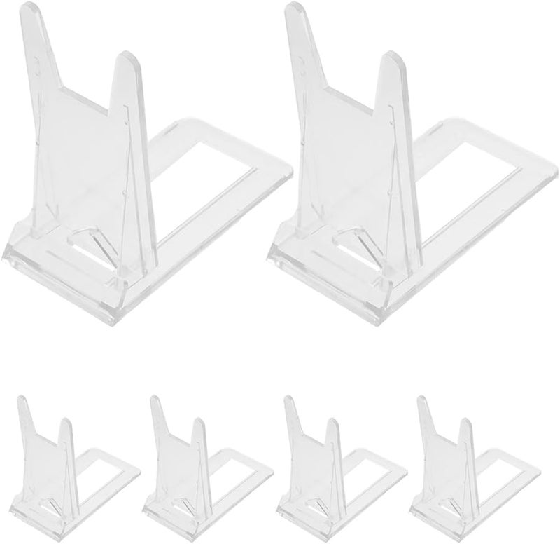 حامل عرض أكريليك 20 قطعة رف رف واضح للكتب الصور الألبومات الهواتف الأجهزة اللوحية - Image 5