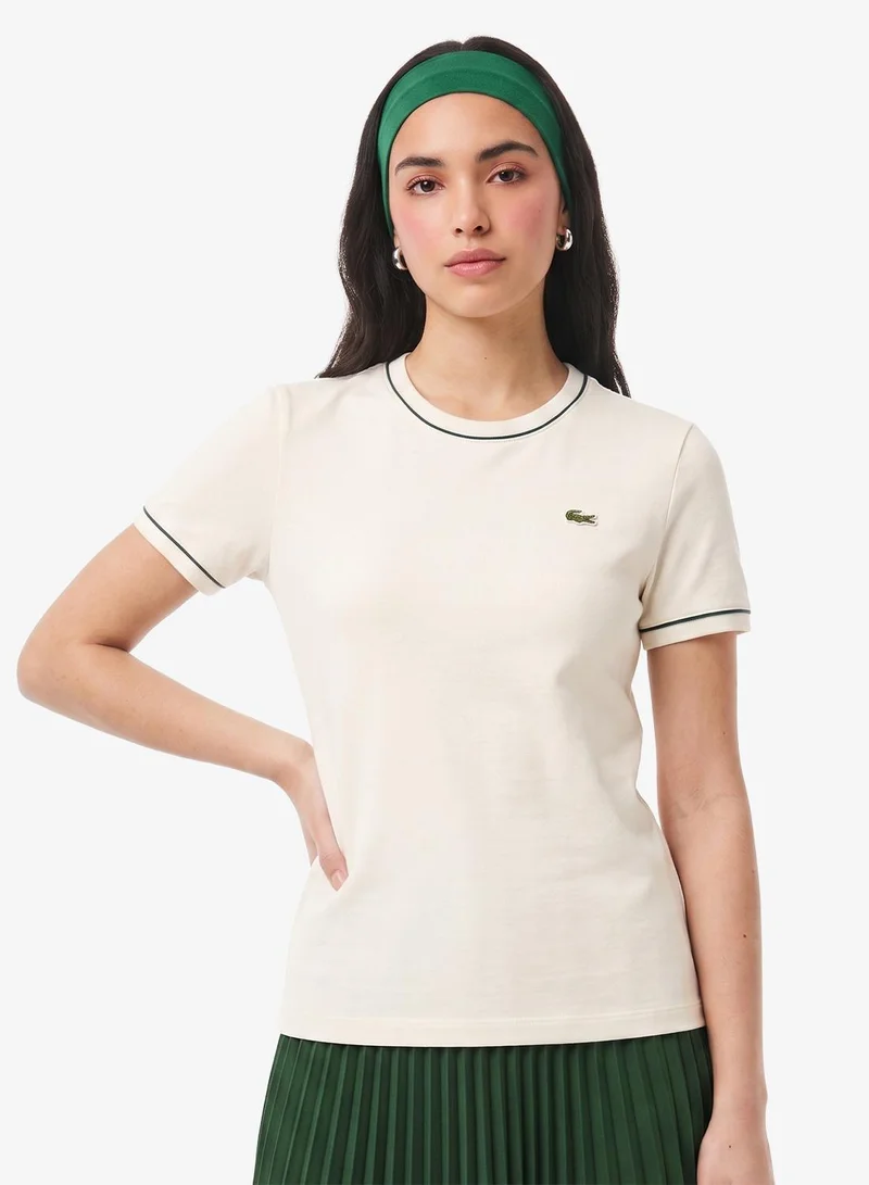 لاكوست Crew Neck Pullover T-Shirts