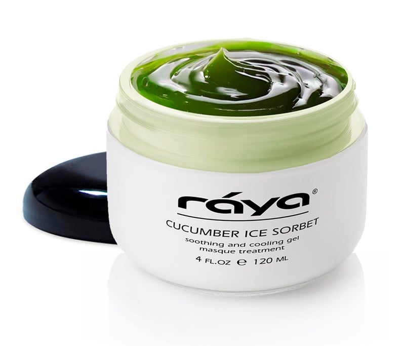 Raya Cucumber Ice Sorbet Masque 608  Cooling Facial Gel Mask  Soothing Cucumber Extract for Hydrating Calming Revitalizing  Refreshing All Skin Types Great for PostSun Treatment  120 ml