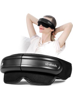 LC-dolida LC-dolida Eye Massager with Heat, Head Eye Massager with Air Compression, Relaxes Eye Muscles, Eye Fatigue and Dark Circles, Gifts for Men, Women, Mom and Dad 