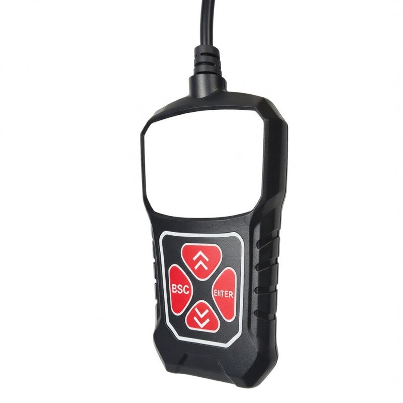 OBD Code Reader Scanner: Black Plug And Play Fast Scan Clear Trouble Codes - Portable Anti-Slip Design Full OBDII Diagnostic Tool for Car Owners And Beginner DIY Mechanics - Image 4