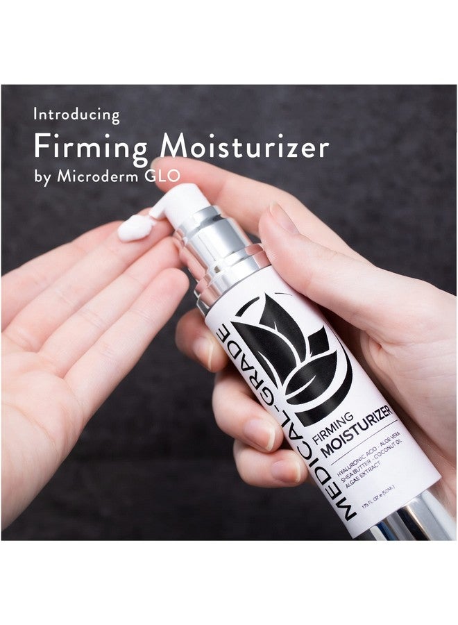 Microderm GLO Firming Moisturizer Advanced Hydrating Facial Replenishing Cream With Hyaluronic Acid Resveratrol & Natural Botanicals To Restore Skin'S Strength Radiance And Resilience 1.75 Oz - Image 2