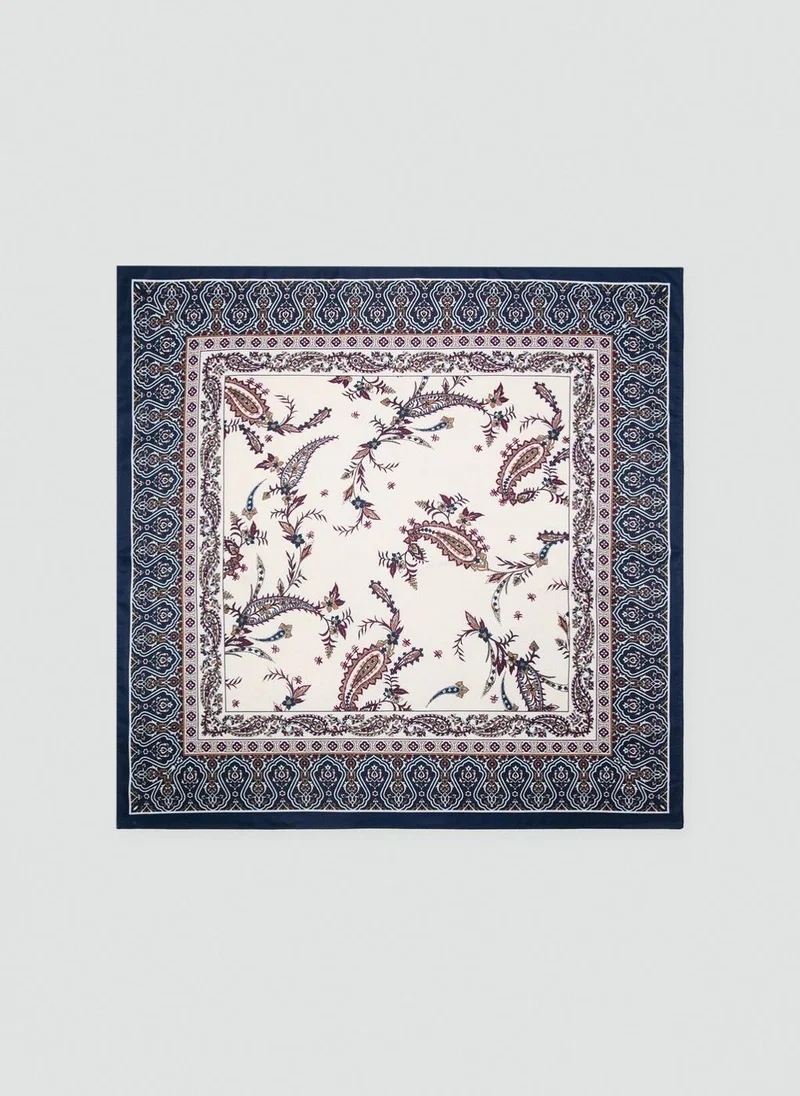 Paisley Print Scarf