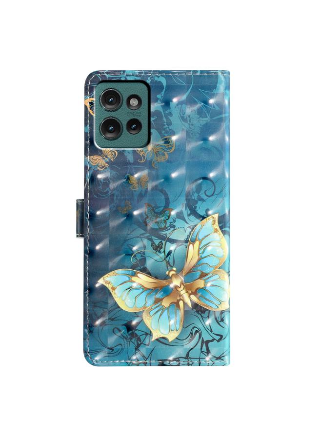 S-TOP Case For Motorola Edge 50 3D Pattern Leather Phone Case - Image 3