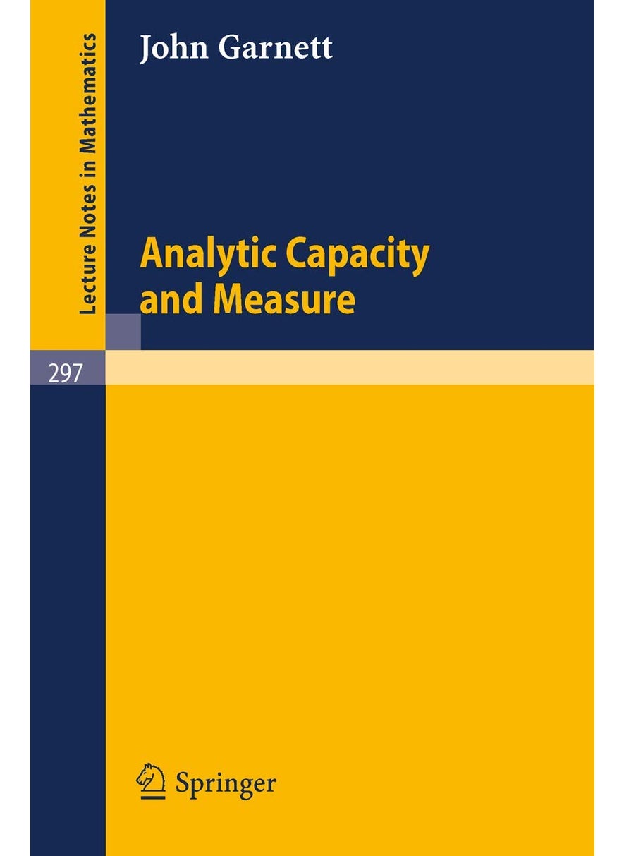 Analytic Capacity and Measure 