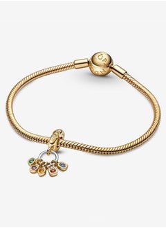 Pandora Violet Pandora Women's Gold Plated Copper Silver Alloy Avengers Infinite Gem Pendant 760774C01  - Image 3