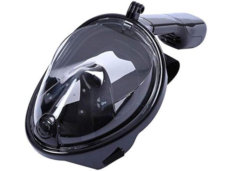 Full face snorkel mask set, dry, detachable, anti-fog, large size, multi-colored - Image 3