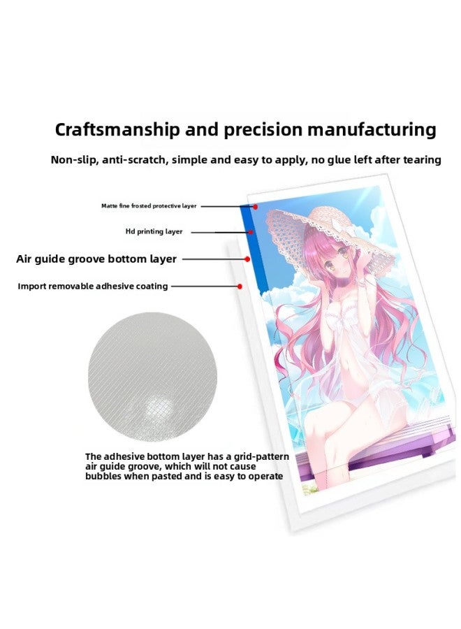 PS5slim Optical Drive Version PS5SLIM Digital Host PlayStation5 Game Machine Sticker Body Protection Sticker-Color:Ps5slim Optical Drive--03 - Image 4