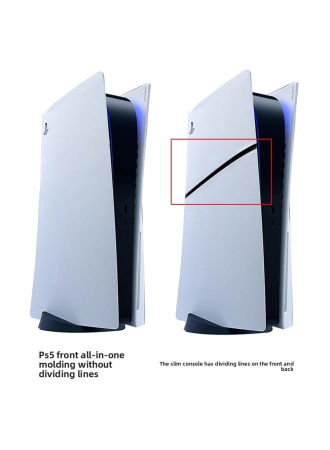 PS5slim Optical Drive Version PS5SLIM Digital Host PlayStation5 Game Machine Sticker Body Protection Sticker-Color:Ps5slim Optical Drive--03 - Image 5