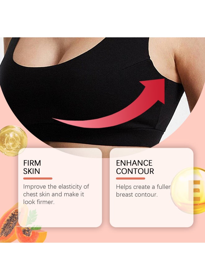 West Month Papaya Breast Cream Gentle Care Nourishing Skin Massage Breast Care Cream - Image 2