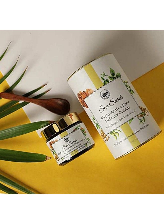 Seer Secrets Phytoactive Face Defense Antiaging Cream For Hydration Moisturize & Glowing Skin 50 Gm - Image 3