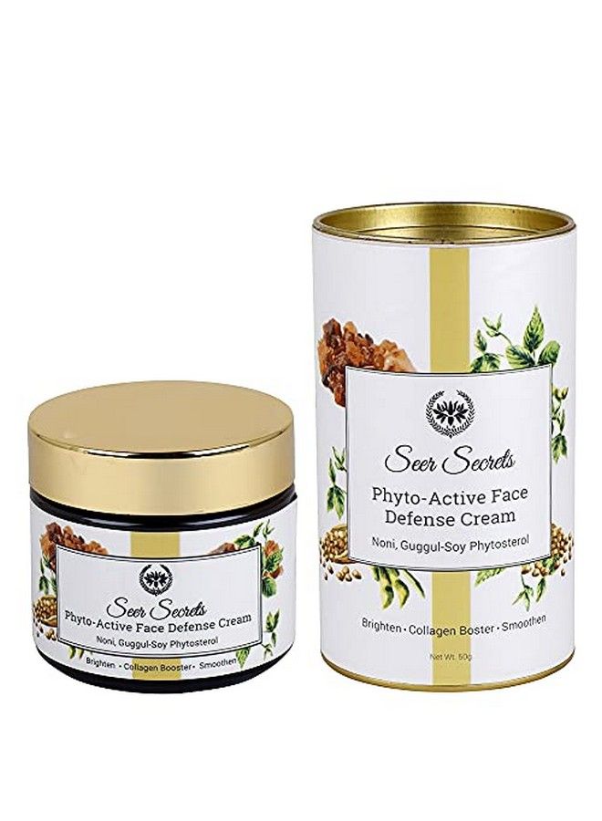 Seer Secrets Phytoactive Face Defense Antiaging Cream For Hydration Moisturize & Glowing Skin 50 Gm - Image 2