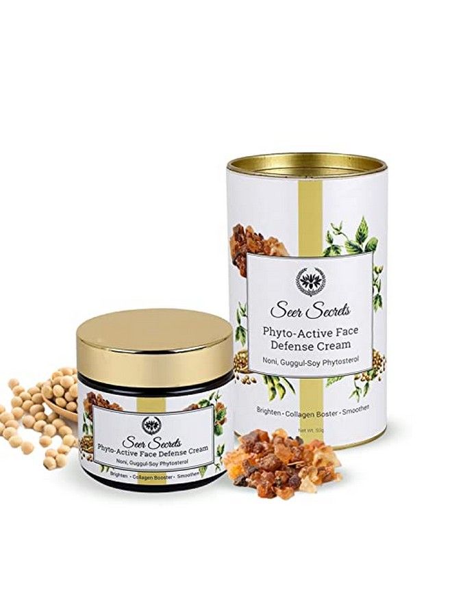 Seer Secrets Phytoactive Face Defense Antiaging Cream For Hydration Moisturize & Glowing Skin 50 Gm - Image 1