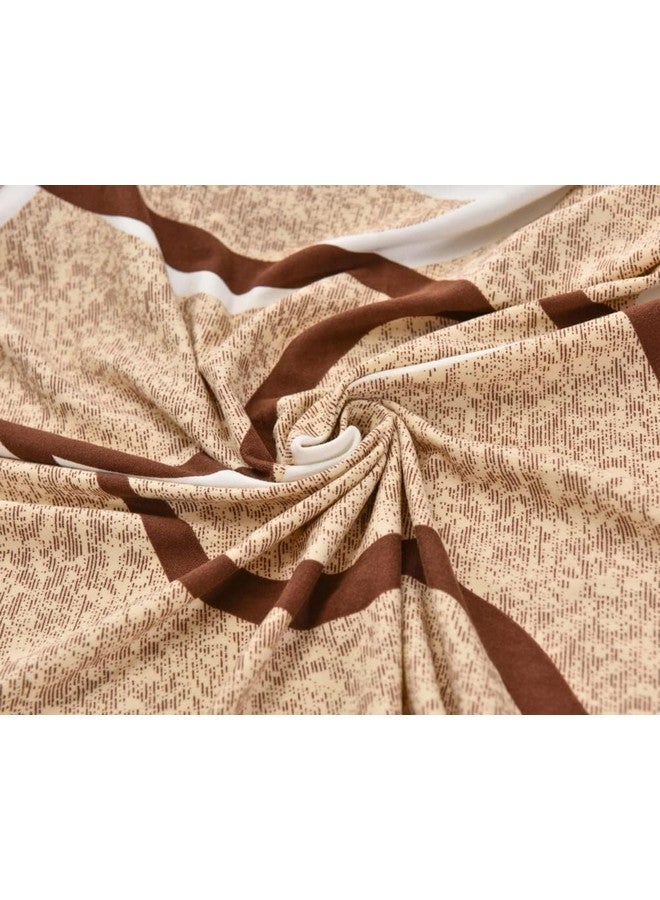 Lukzer غطاء أريكة على شكل L من لوكزر لأثاث غرفة المعيشة، غطاء مرن للأرائك والمزيد (الجانب الأيسر، بطانة بيج) LHS - Image 5