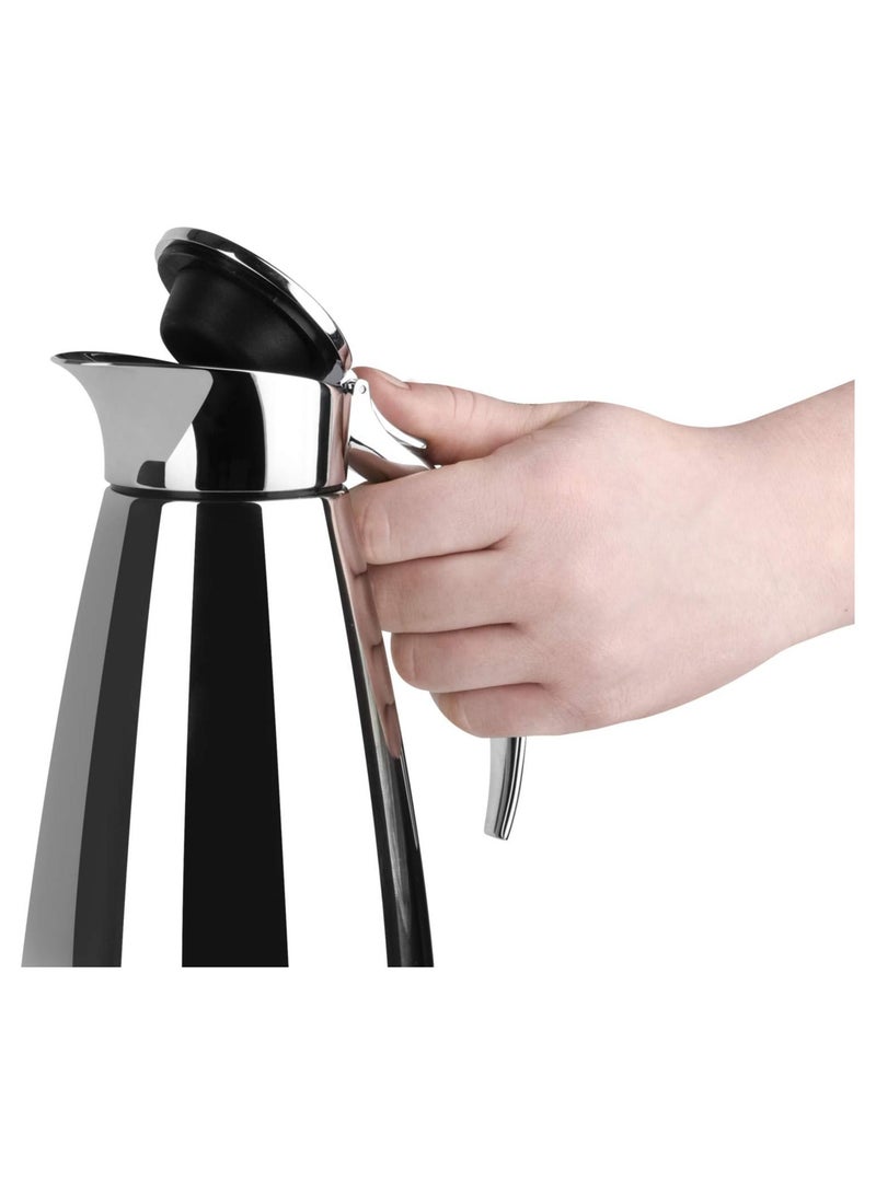 emsa Emsa Eleganza 502488 Eleganza Vacuum Flask 0.6 litres Dishwasher Stainless Steel  - Image 5