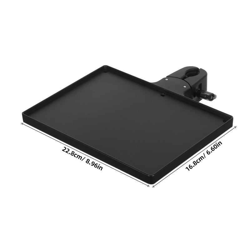 Adjustable Black Mic Stand Tray Organizer for Live Streaming Studio Recording Karaoke - Image 3