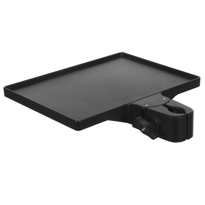 Adjustable Black Mic Stand Tray Organizer for Live Streaming Studio Recording Karaoke - Image 2