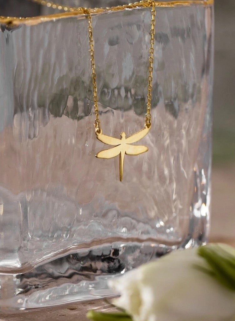 Equal Women's Stainless Steel Gold Plated Necklace Very Elegant - Image 2