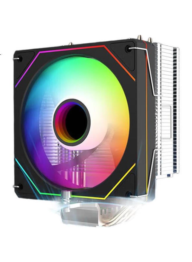Jplayer Subconscious Joint Edition 6 Copper Pipe Cpu Cooler White Argb Divine Light Synchronization Intelligent Temperature Control (Supports All Platforms/Comes With Thermal Grease/Handles Up To 200W - Image 3